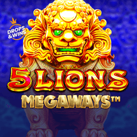 5 Lions Megaways game screenshot